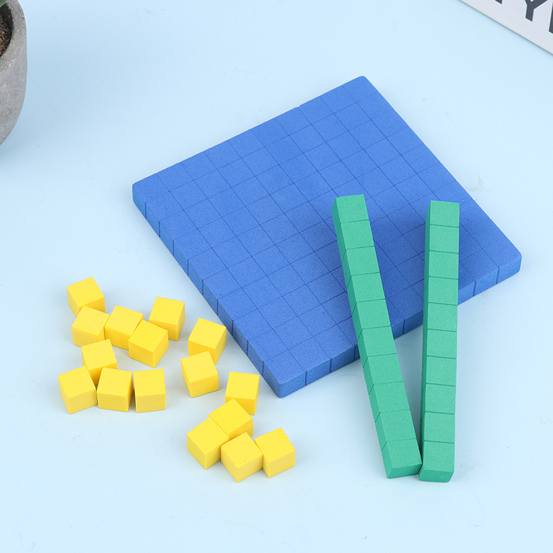 130Pcs Base Ten Blocks Set, Ma - Math Manipulative Set avaliação e preço