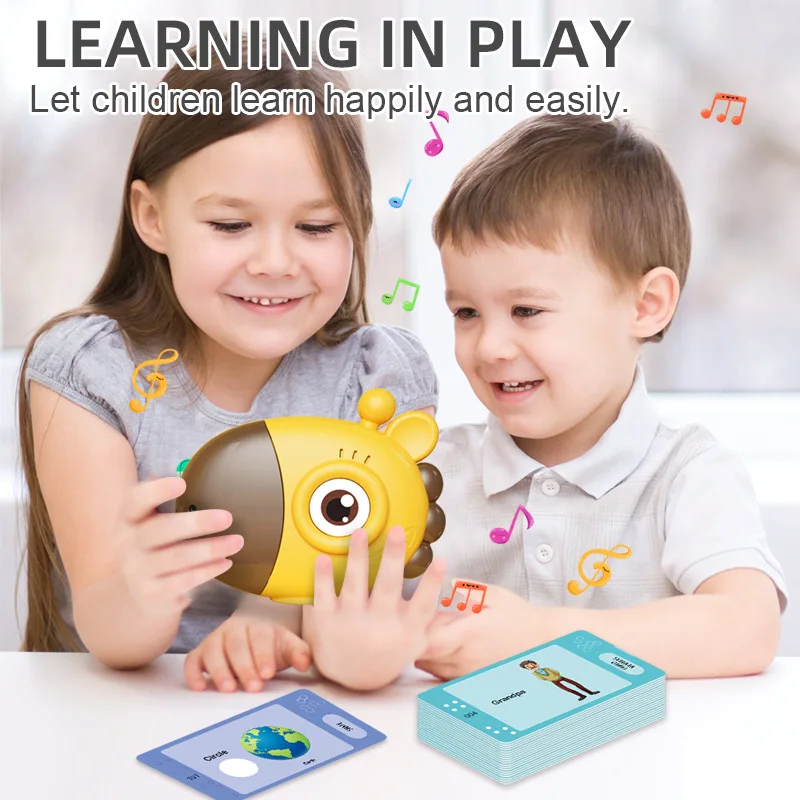 Giraffe Flash Card Reader Sigh - Kids Educational Reader avaliação e preço