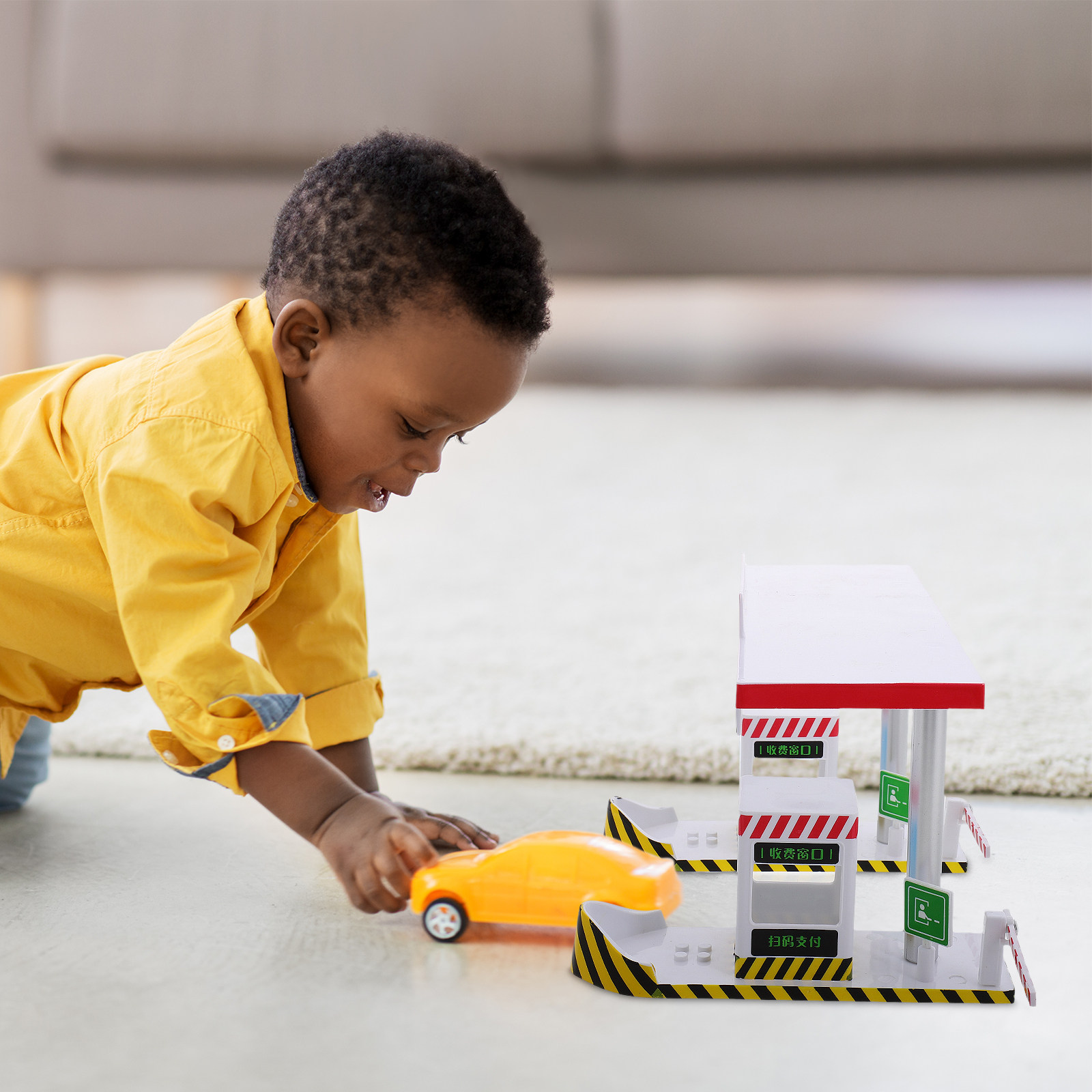 Plastic Toll Booth Playset Kid - Kids Education In Us avaliação e preço