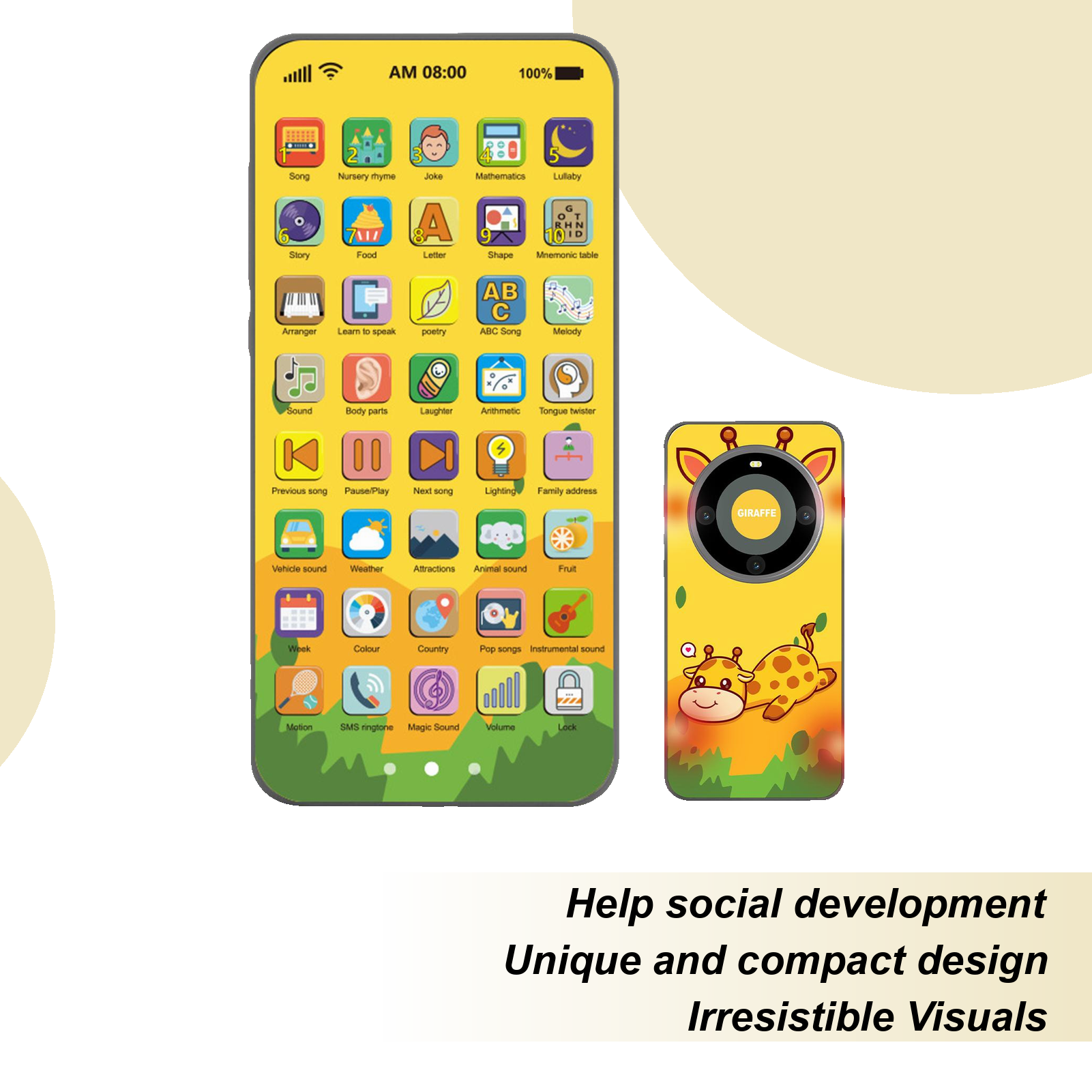 Kids Toy Smartphone Early Mobi - Kids Education Content avaliação e preço