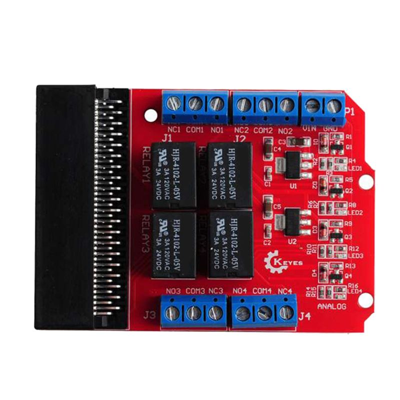 TCE Microbit 4 Channel Relay M - Kids Education Channel avaliação e preço