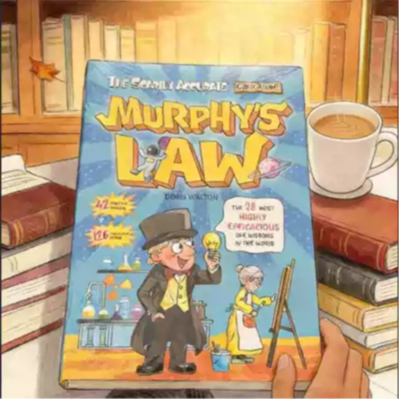 Murphy's Law Comic Book Englis - Kids Educational Reader avaliação e preço