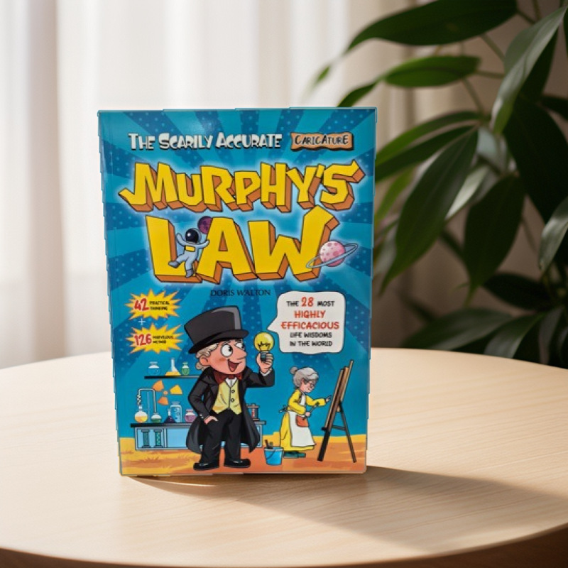Murphy's Law Comic Book Englis - Kids Educational Reader avaliação e preço