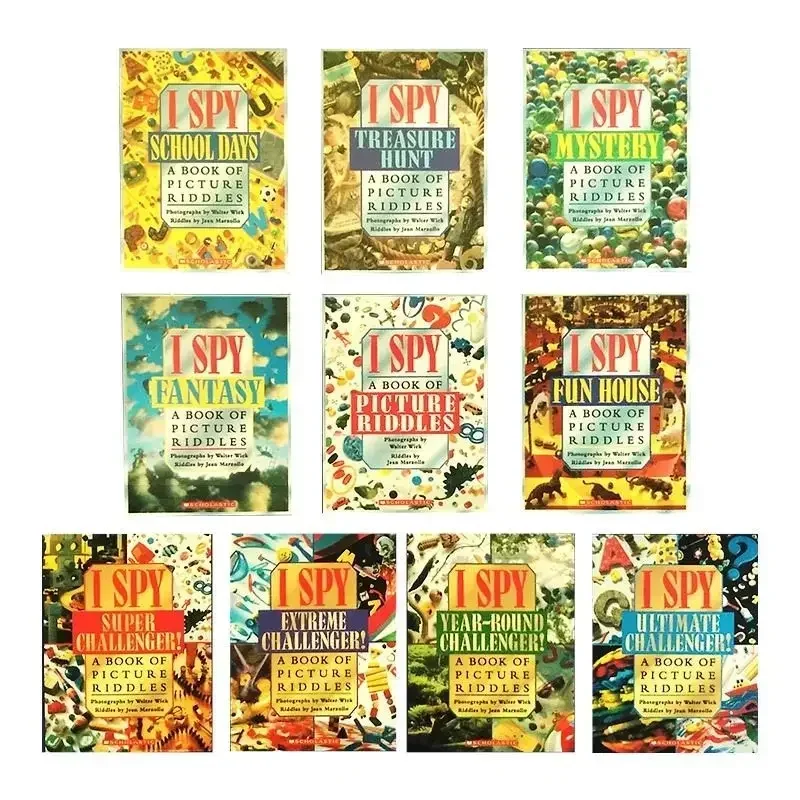 10 Books Box Set I Spy Reader  - Kids Educational Reader avaliação e preço