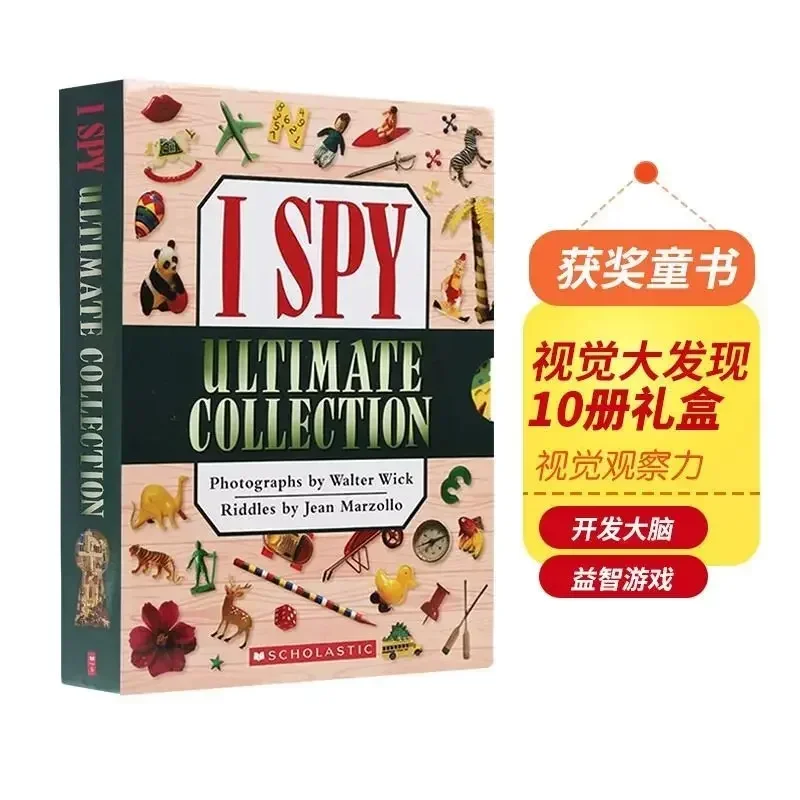 10 Books Box Set I Spy Reader  - Kids Educational Reader avaliação e preço