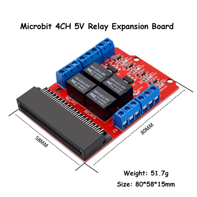 A40I Microbit 4 Channel Relay  - Kids Education Channel avaliação e preço