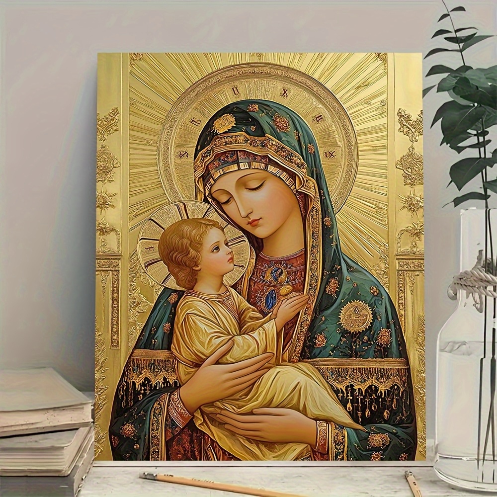 Jigsaw Puzzle The Our Lady of  - Kids Education Help avaliação e preço