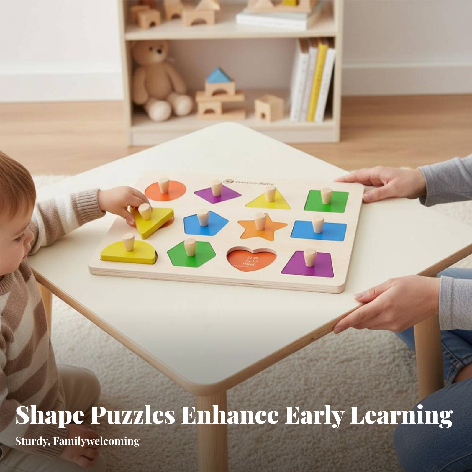 Number Game Board, Wooden Shap - Kids Education In Us avaliação e preço