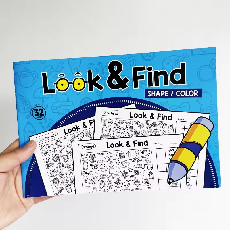 Look And Find Coloring Book fo - Kids Education In Us avaliação e preço
