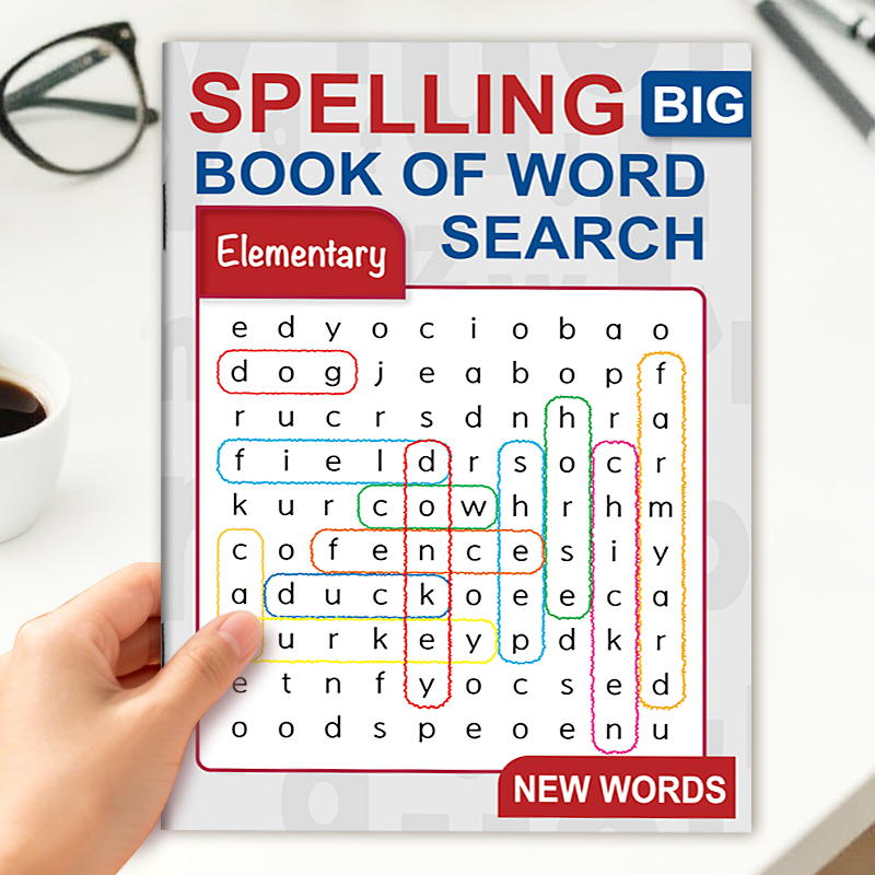 Elementary Big Word Search Spe - Kids Education Help avaliação e preço