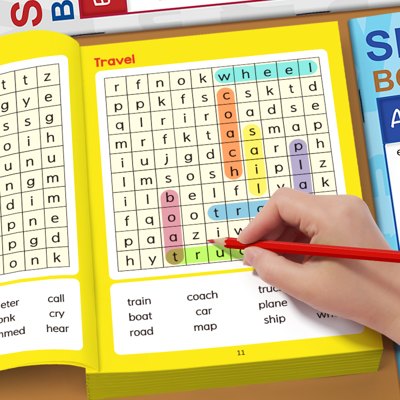 Elementary Big Word Search Spe - Kids Education Help avaliação e preço
