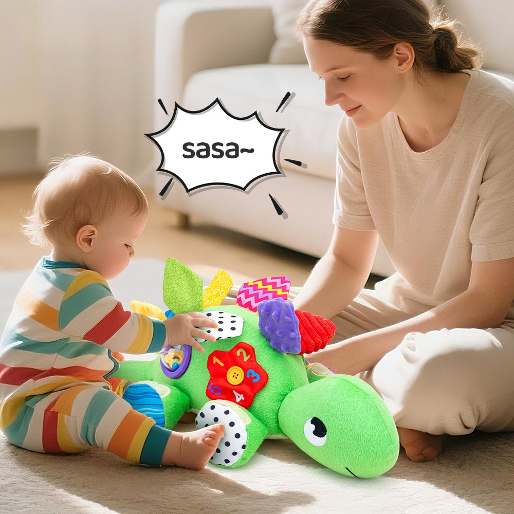 1Pc Cute Dinosaur Soothing Plu - Kids Education Help avaliação e preço
