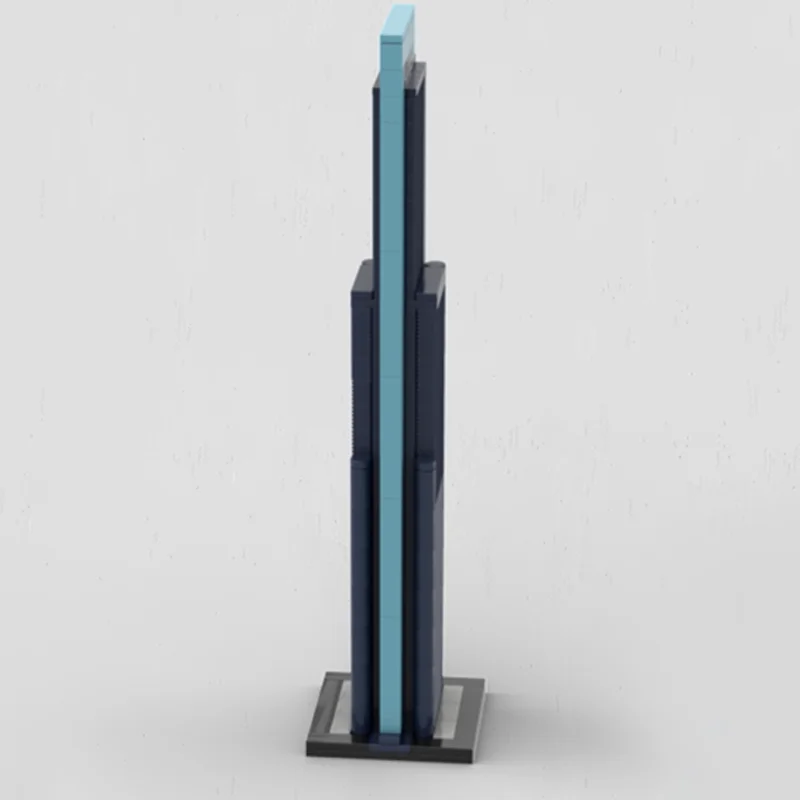 218pcs MOC Dubai S Burj Azizi  - Kids Education In Dubai avaliação e preço