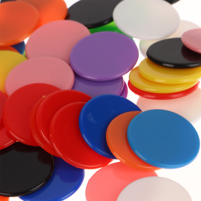 100Pcs Counting Chips Set 25MM - Math Manipulative Set avaliação e preço