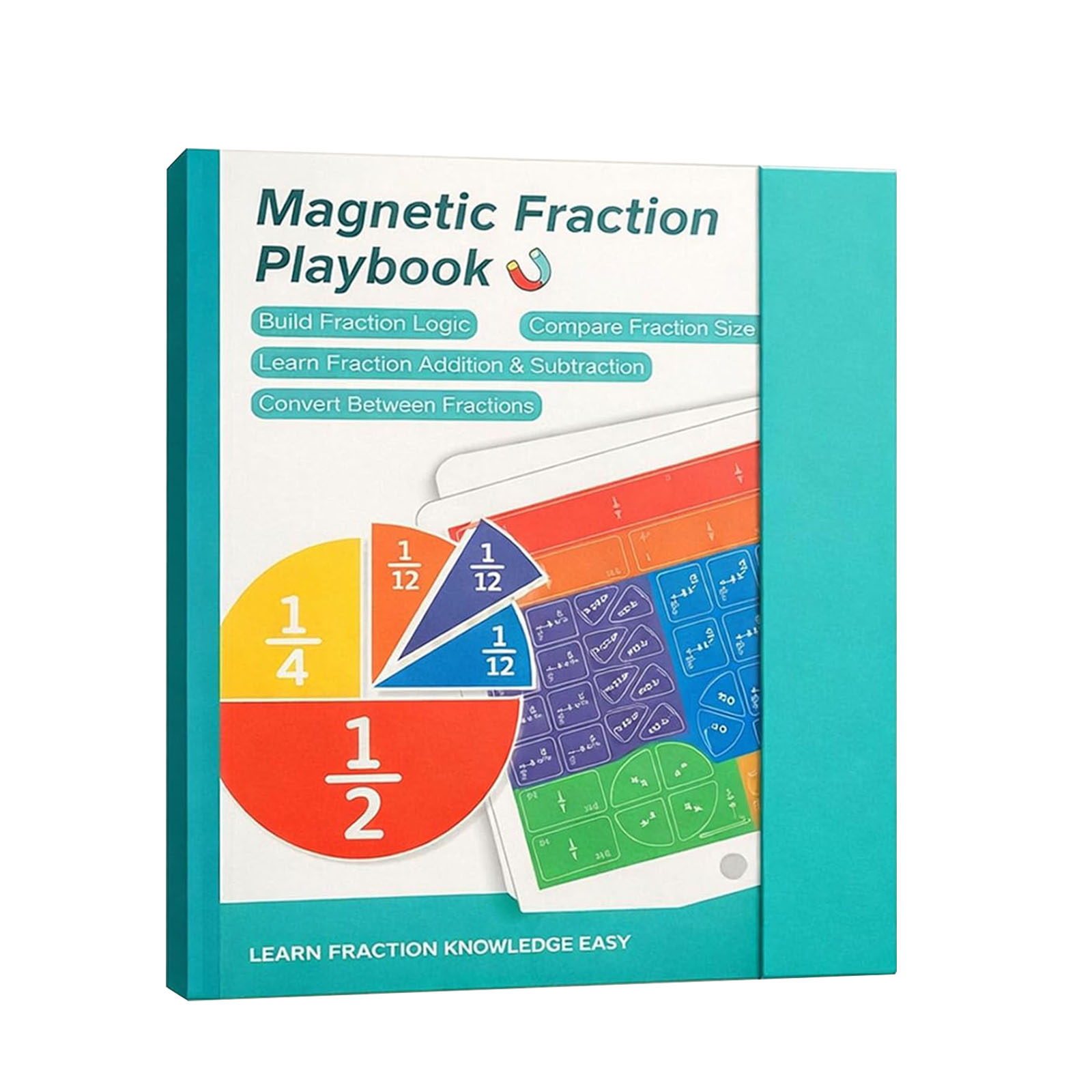 Reusable Magnetic Fraction Pla - Math Manipulative Set avaliação e preço