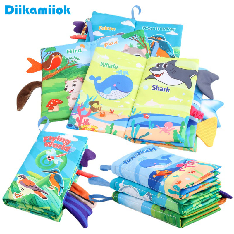 New Baby Cloth Books Visual an - Kids Education Book avaliação e preço