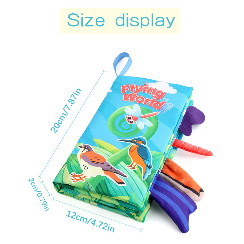 New Baby Cloth Books Visual an - Kids Education Book avaliação e preço