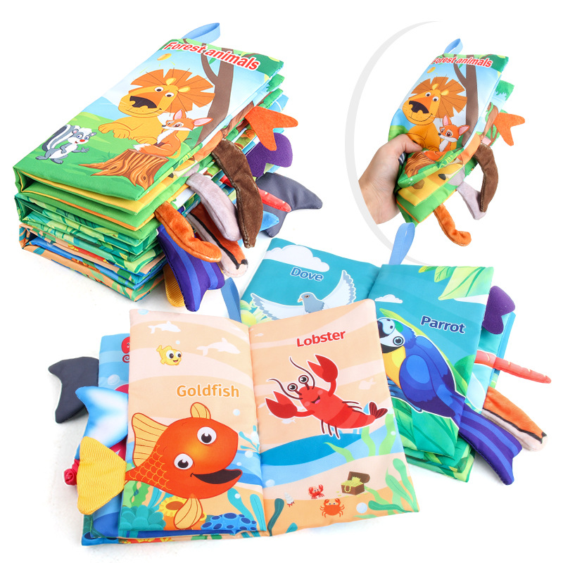 New Baby Cloth Books Visual an - Kids Education Book avaliação e preço