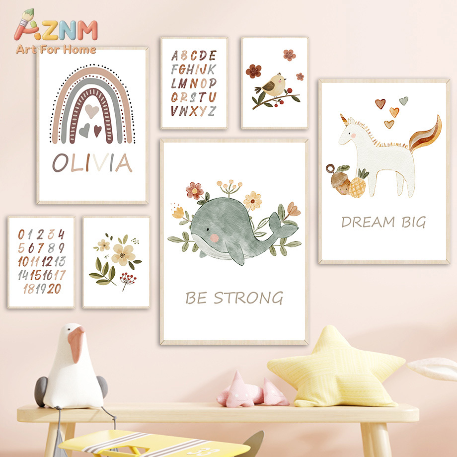 Boho Nursery Wall Art Educatio - Kids Education Quotes avaliação e preço