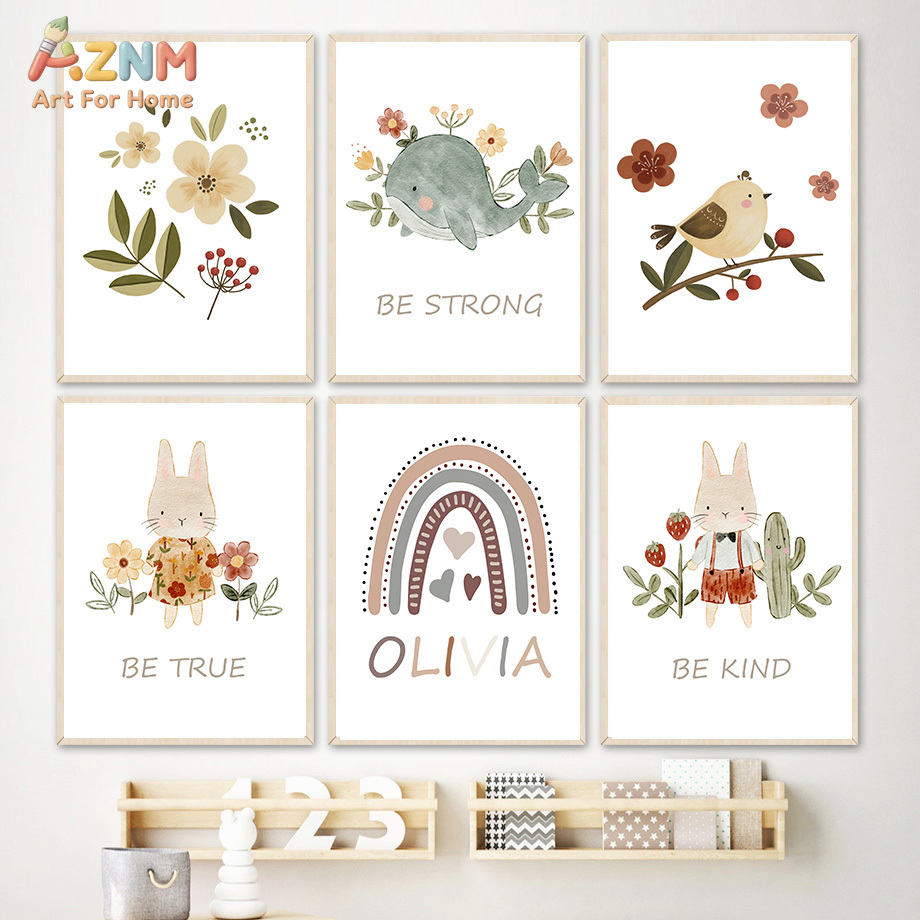 Boho Nursery Wall Art Educatio - Kids Education Quotes avaliação e preço