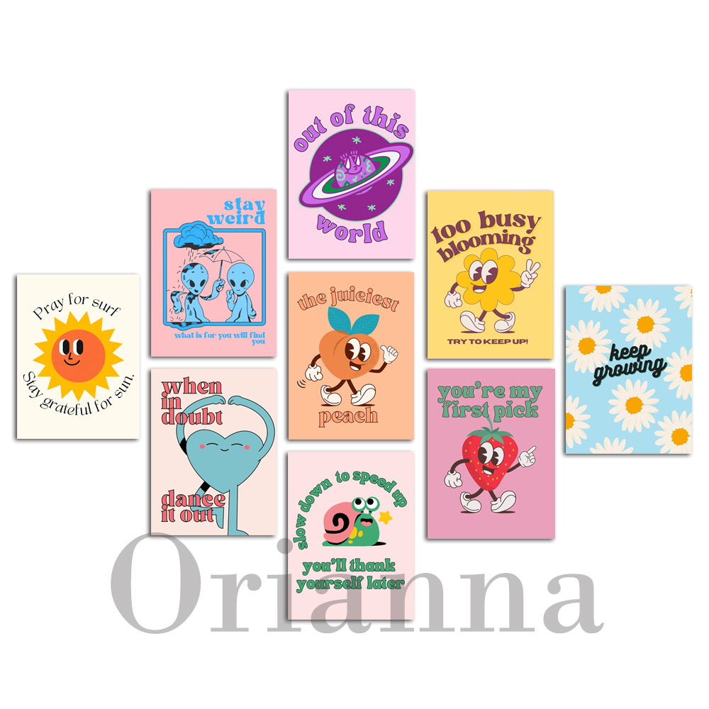 Heart Alien Cherry Strawberry  - Kids Education Quotes avaliação e preço