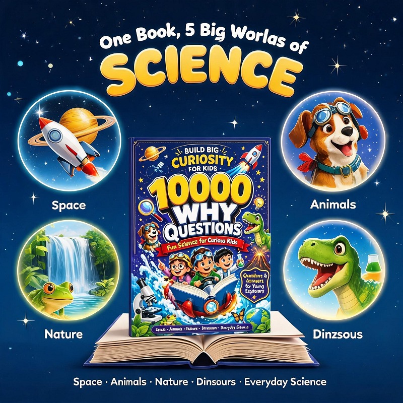 10000 Why Kids Science Encyclo - Kids Education Book avaliação e preço