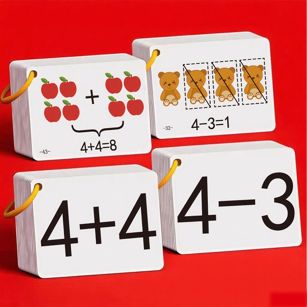132 Cards with Addition and Su - Math Manipulative Set avaliação e preço