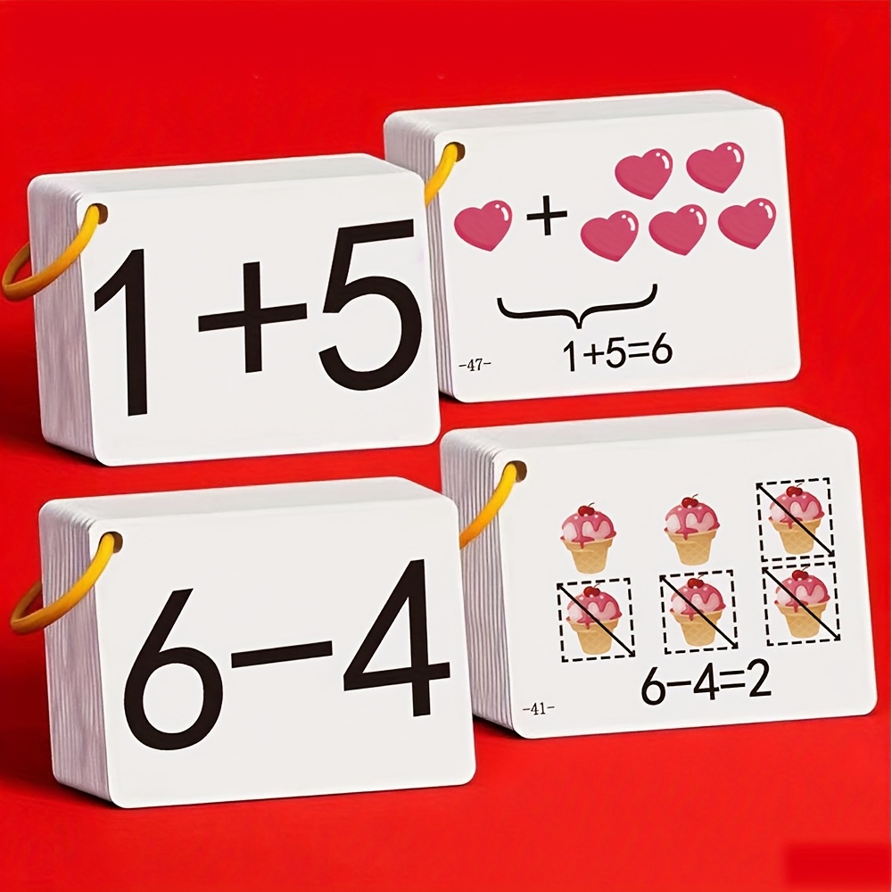132 Cards with Addition and Su - Math Manipulative Set avaliação e preço