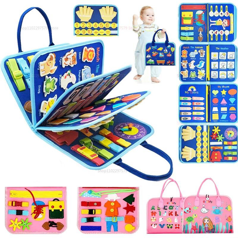New Busy Board for Toddlers Se - Kids Education Content avaliação e preço