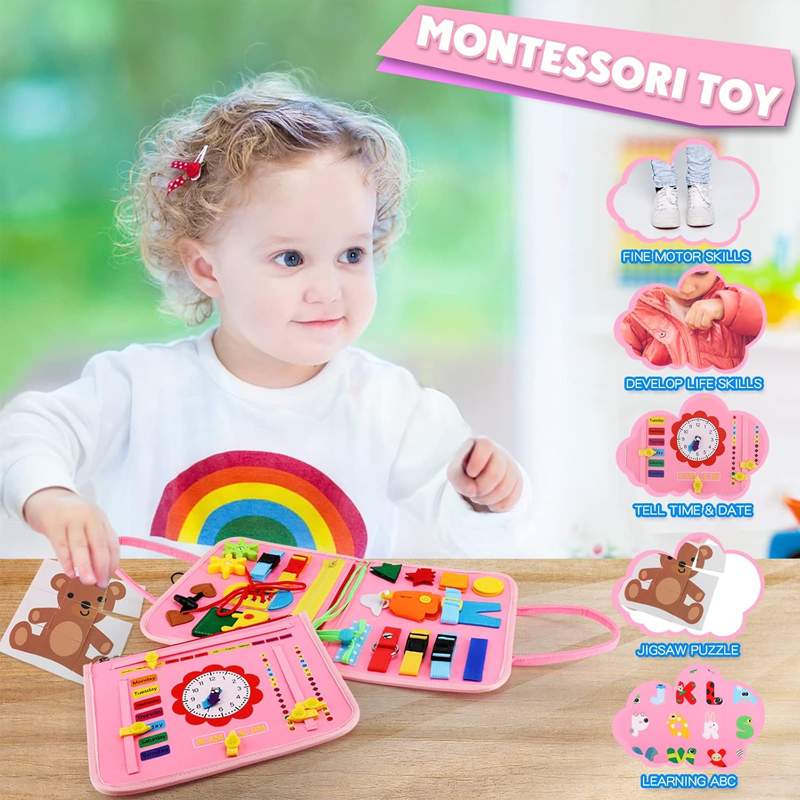 New Busy Board for Toddlers Se - Kids Education Content avaliação e preço