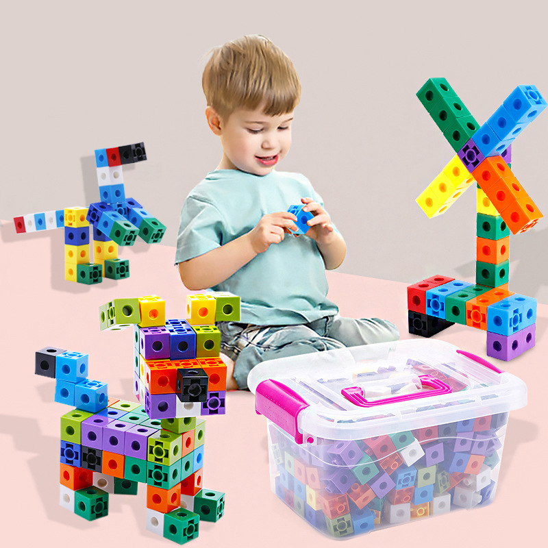 Math link Cubes Set of 100 Cub - Math Manipulative Set avaliação e preço