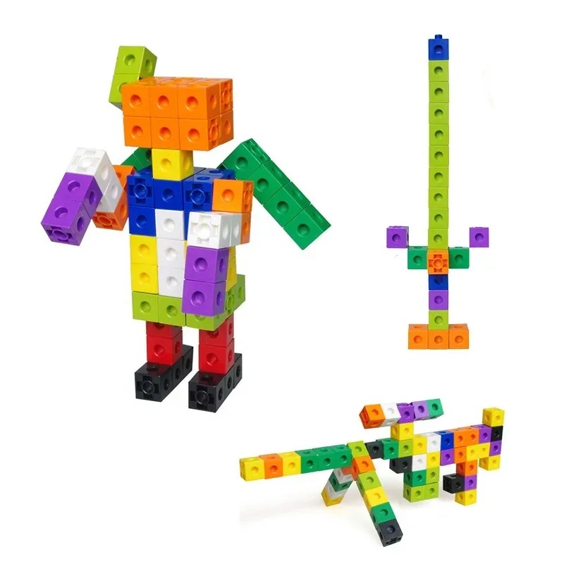 Math link Cubes Set of 100 Cub - Math Manipulative Set avaliação e preço