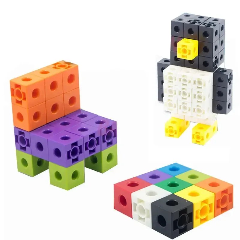 Math link Cubes Set of 100 Cub - Math Manipulative Set avaliação e preço