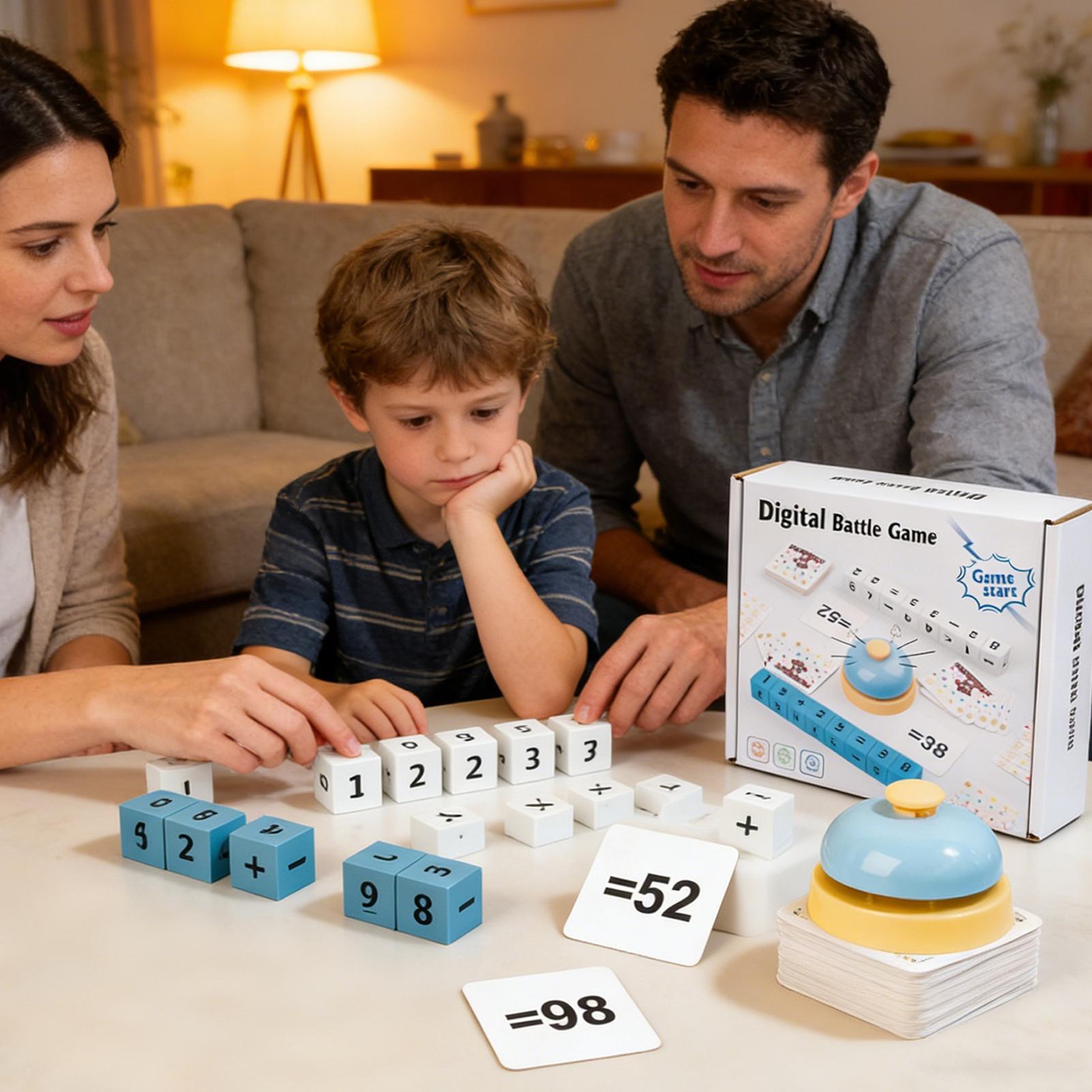 Wooden Numbers Blocks Puzzle M - Math Manipulative Set avaliação e preço