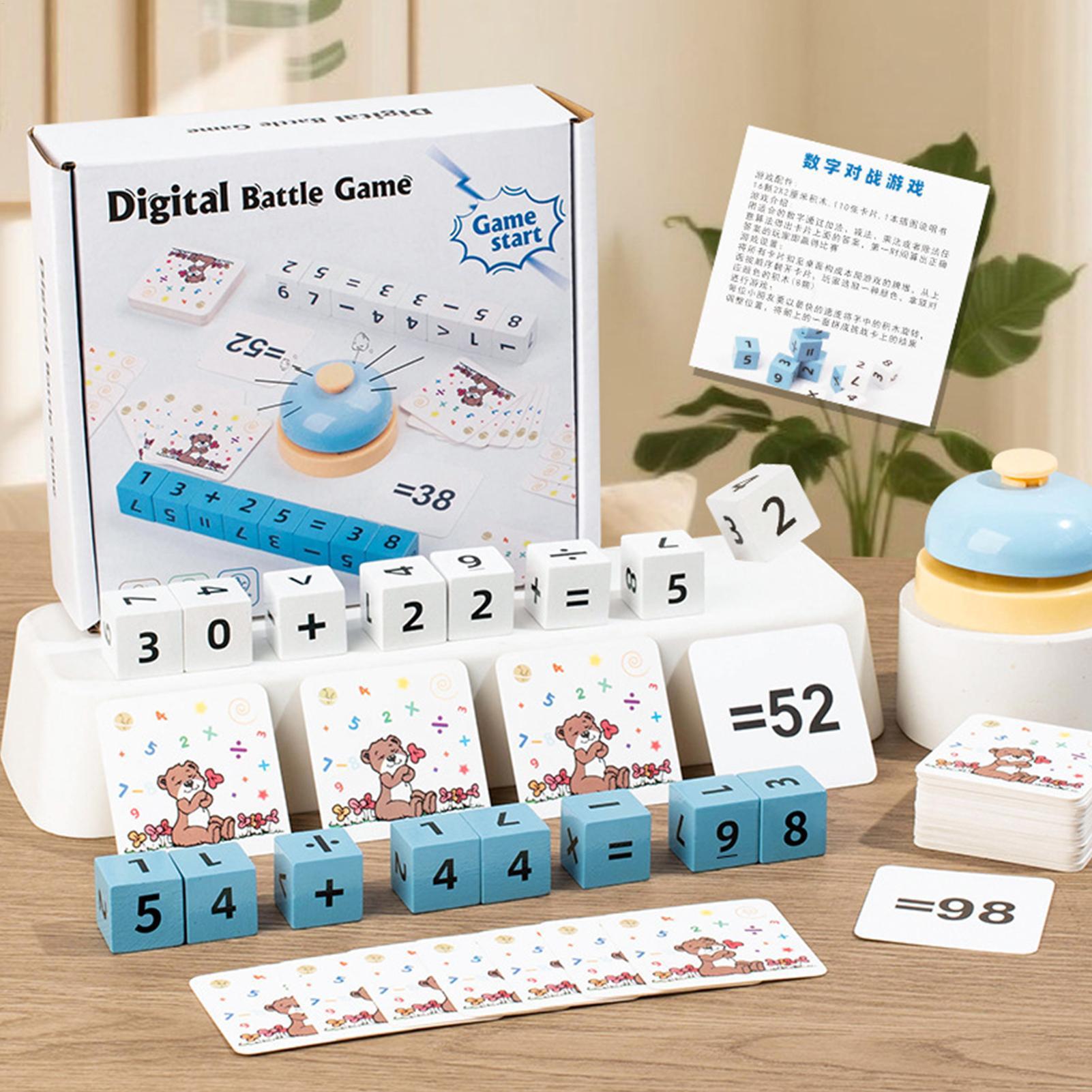 Wooden Numbers Blocks Puzzle M - Math Manipulative Set avaliação e preço