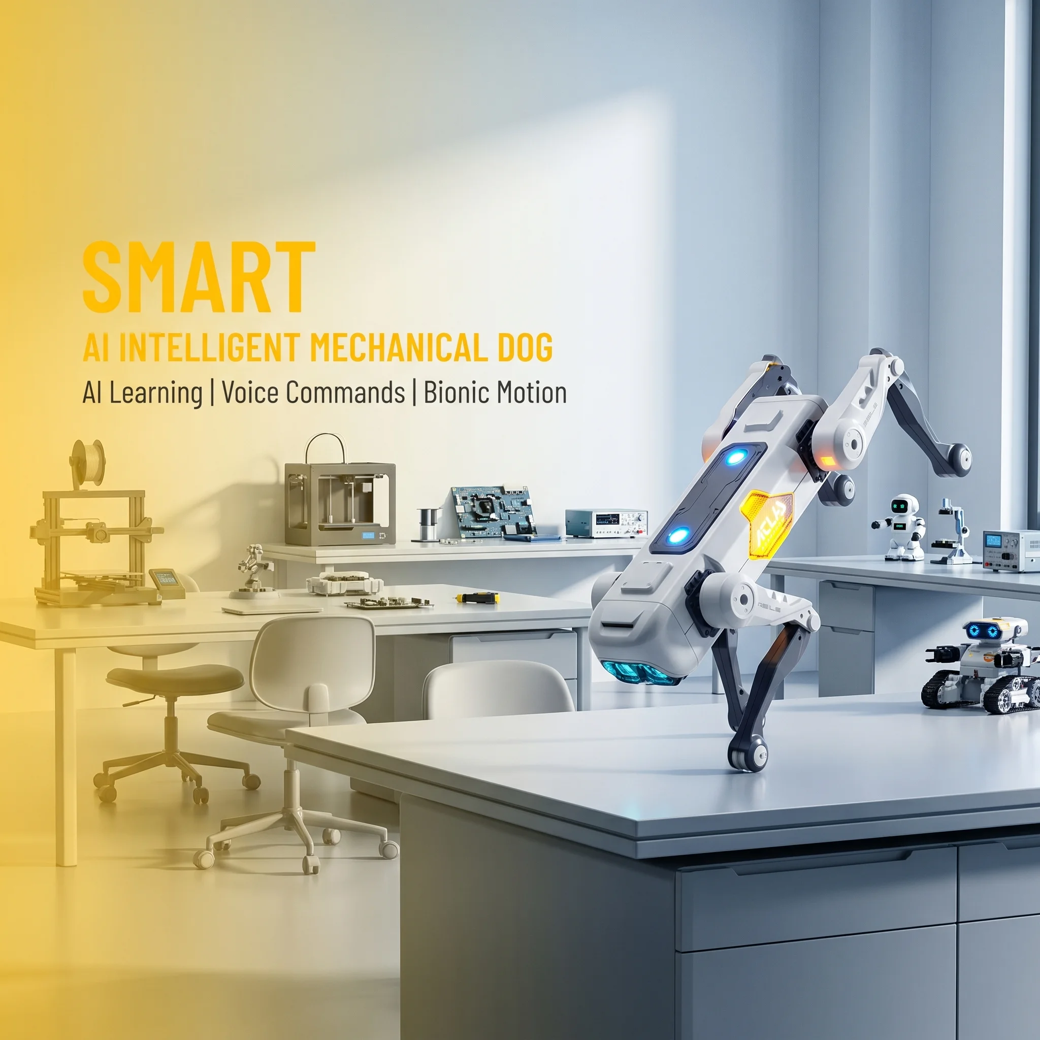 AI Smart Robot Dog, Voice & AP - Kids Education In Us avaliação e preço
