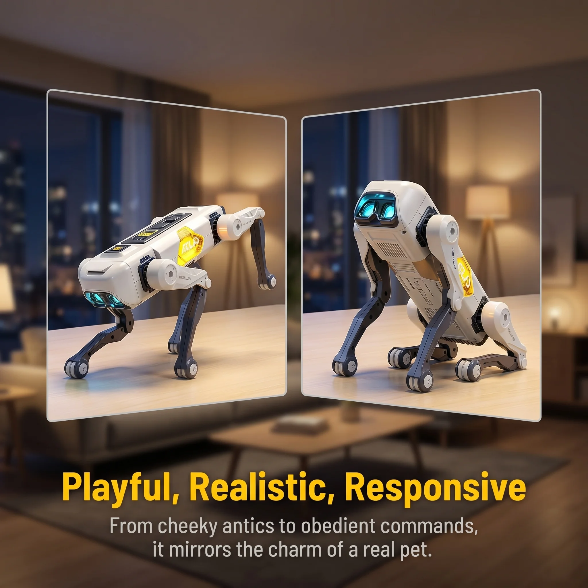 AI Smart Robot Dog, Voice & AP - Kids Education In Us avaliação e preço