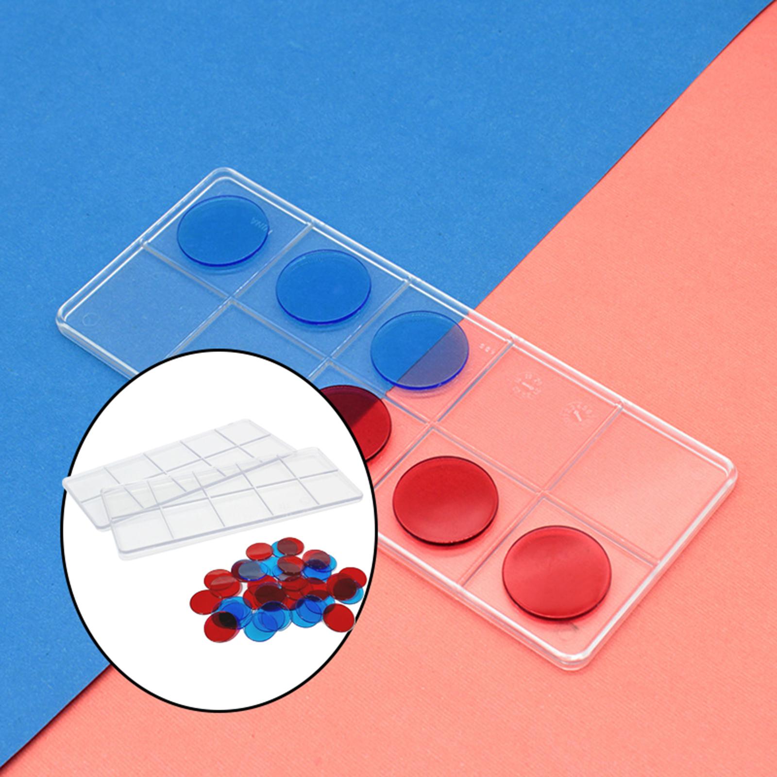 Ten Frames Set Learning Manipu - Math Manipulative Set avaliação e preço