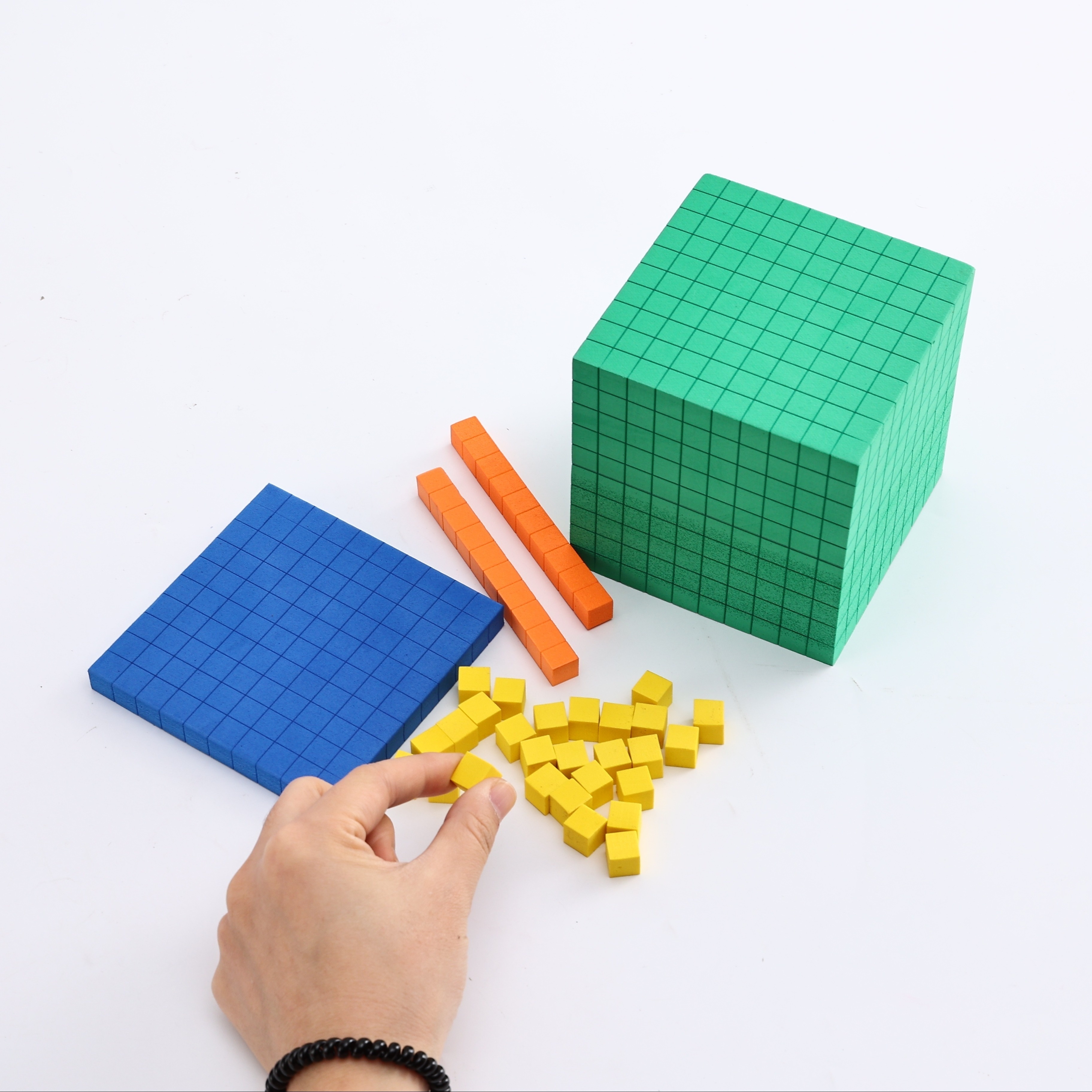 116Pcs Differentiated Foam Bas - Math Manipulative Set avaliação e preço